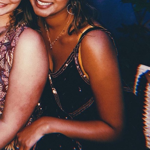 Free People Sequin Slip Dress - Picture 6 of 6